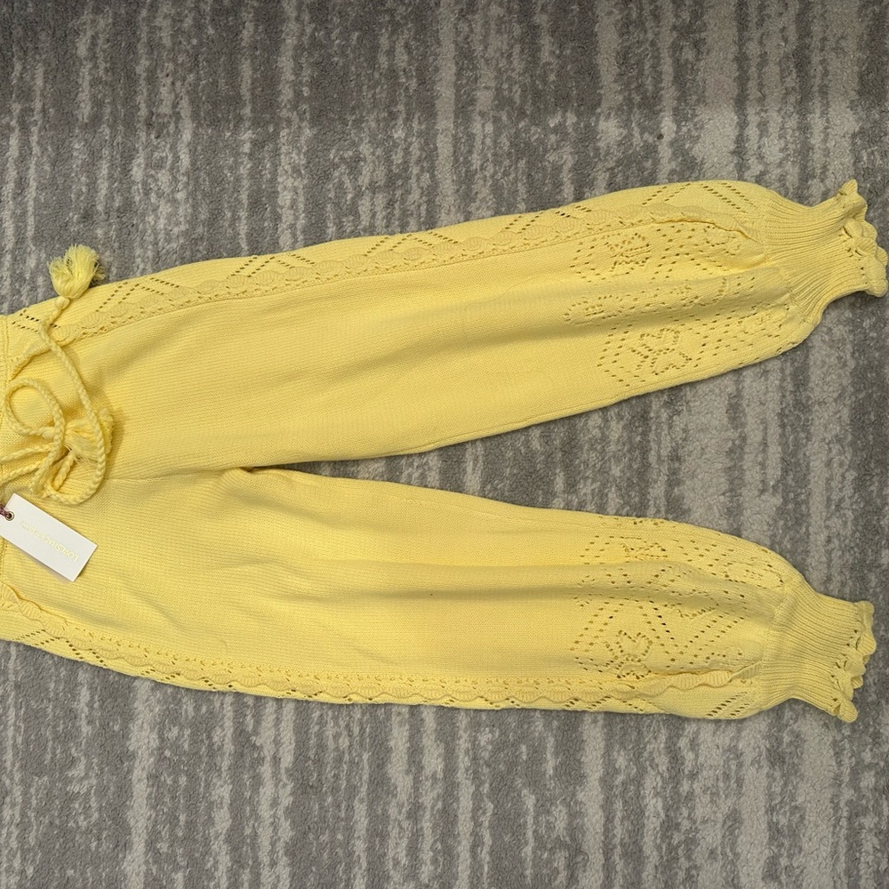 LoveShackFancy Nyla Jogger- Brand New size Small